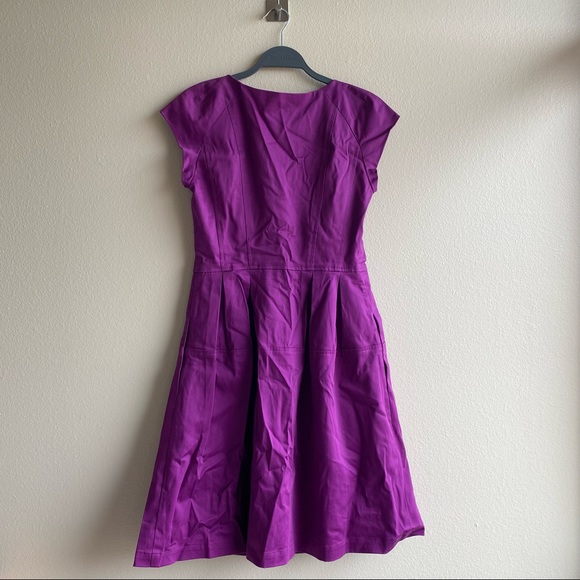 Nanette Lepore Le Cirque Cap Sleeve A-Line Dress Sz. 6 - Picture 12 of 16